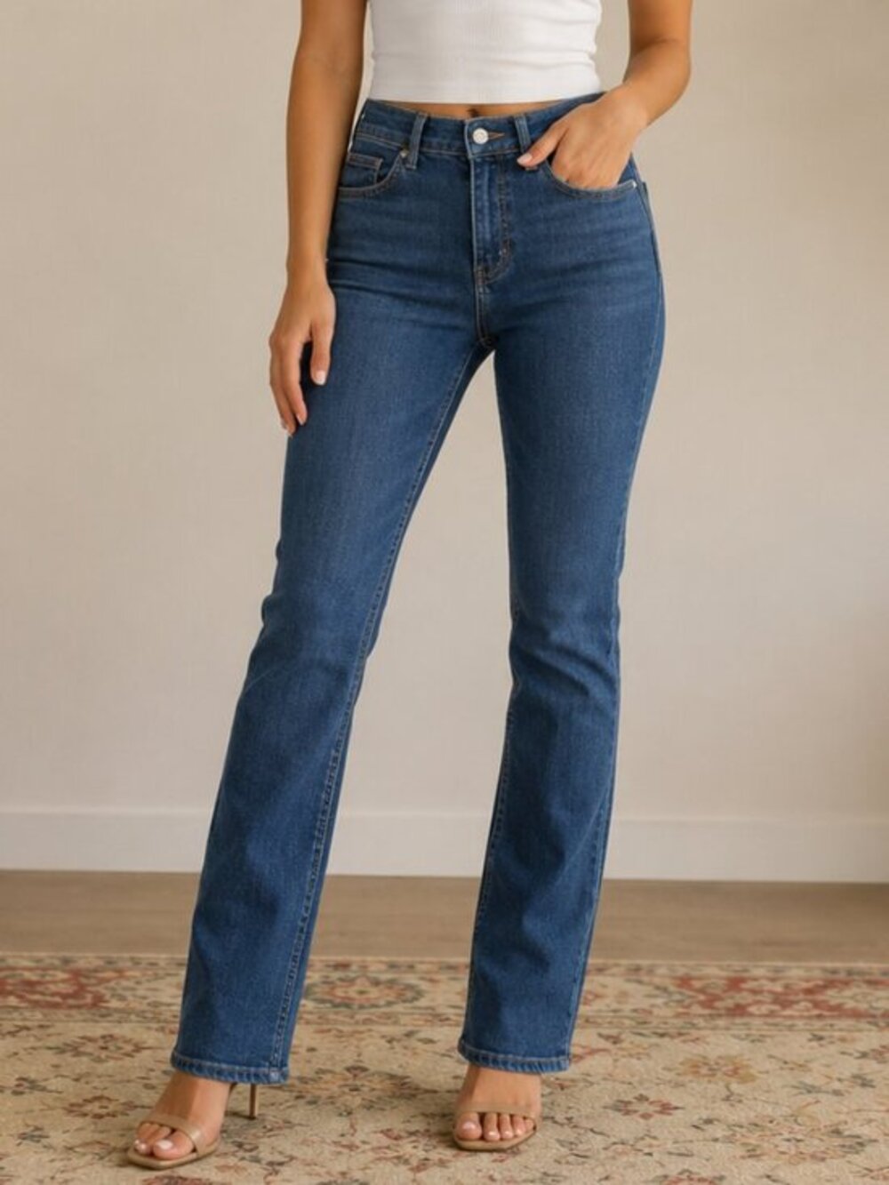 LA VIE Skinny Jeans high Rise size 25